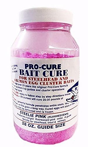 Pro-Cure Original Egg Cure, Steelie Pink, 28 Ounce