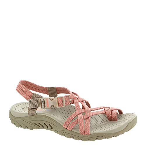Image of Skechers Women's Reggae Irie Mon Multi-Strap Toe Thong Sandal