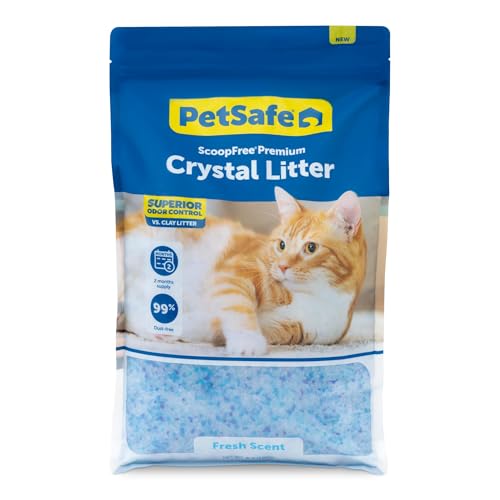 PetSafe ScoopFree Premium Crystal Cat Litter - Ultra-Absorbent Si...