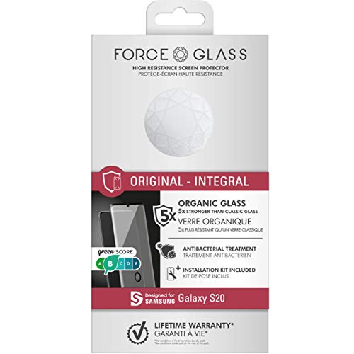 Forceglass FG Original Curvo Nero G S20 Touch Hole...