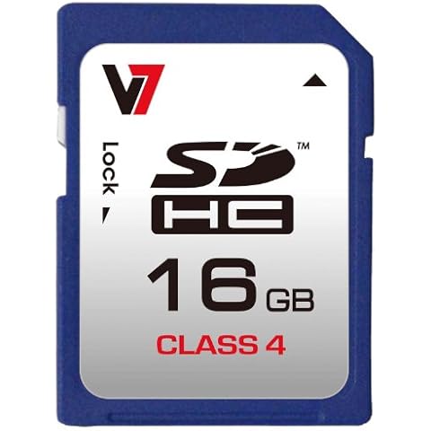 V7 16GB Class 4 SDHC Memory Card Cover
