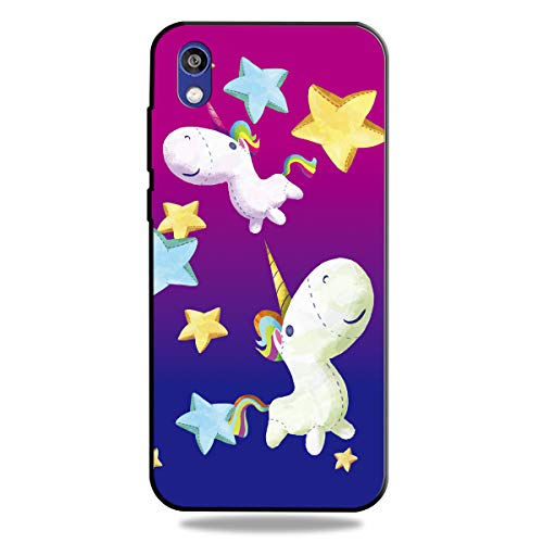 Transparent Clear Glitter TPU Compatible with Huawei Y5 2019,Ultra Thin Slim Soft Bling Sparkle TPU Funny Cute 3D Flower Animal Cartoon Flexible Silicone Bumper Protective Back Cover