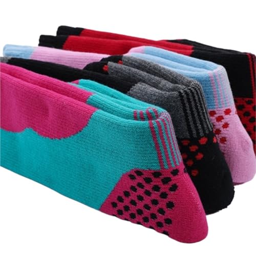 Chaussettes thermiques hiver enfants avec coussin de protection pour le ski - 5