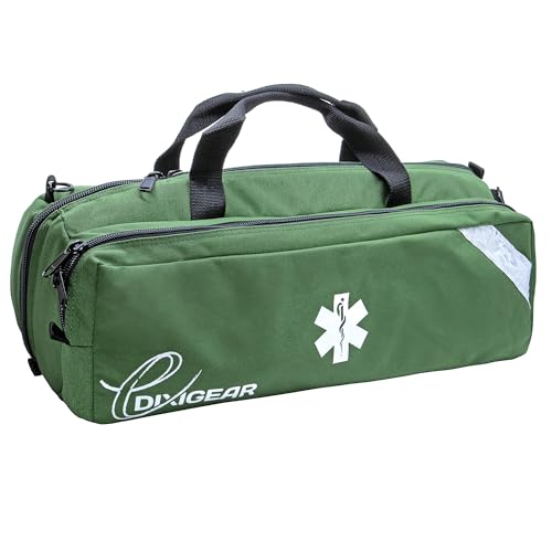 Dixie EMS Oxygen O2 Duffle Trauma Responder Bag w/Pocket 21.5