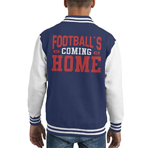 Veste collège enfant Football's Coming Home blouson sport junior gris