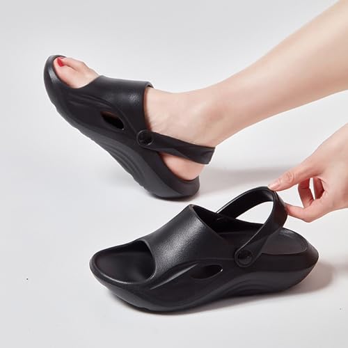 Pillow Slippers Recovery Slides Indoor Outdoor Cloud Slides Shoes Non-Slip Quick Drying Shoes Soft Lightweight Thick Sole Comfy Sandals3