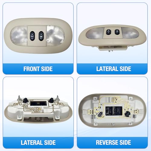 Consola de techo con luz LED y control de techo Ford F-150 2004-2008 miniatura 7