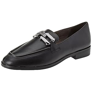 s.Oliver Damen Loafer ohne Absatz aus Leder Spitz