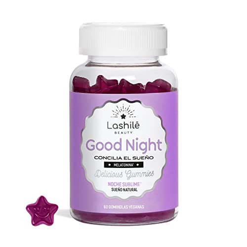 Lashilé Gummies Vegan Good Night Vitamines Boost 60 Pièces 1