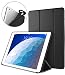 DTTO iPad Air 3rd Generation 10.5'' 2019 Case, [Gentle Series] Smart Cover Trifold Stand Soft Back Cover for iPad Air 3 10.5 Inch 2019/iPad Pro 10.5 2017 [Auto Sleep/Wake], Black