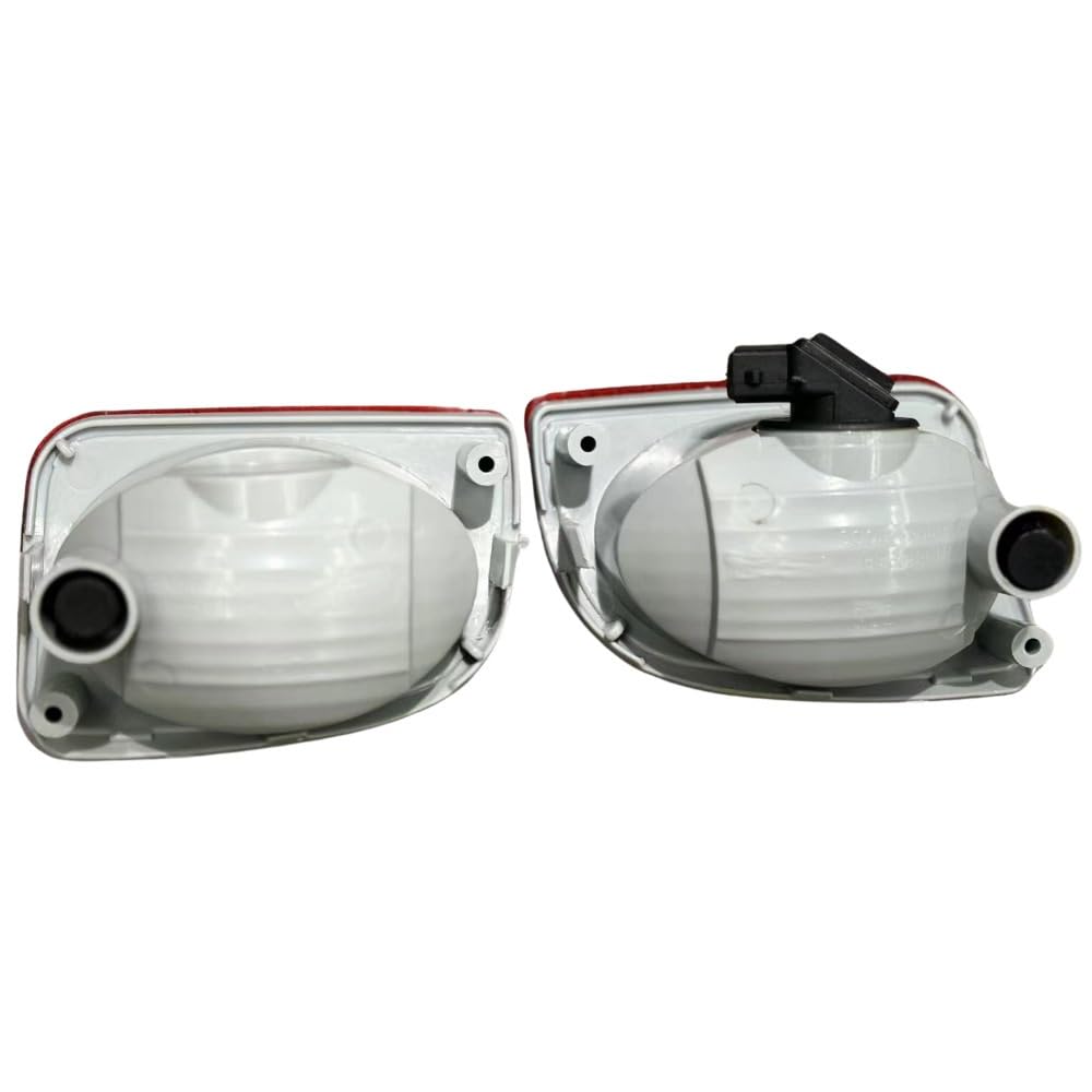 Triángulo de señalización Ajuste para Renault para Mercedes 8200419906-8200419908 Reflector de Parachoques Trasero Derecho o Izquierdo Triángulo de Advertencia(Left Right Set)