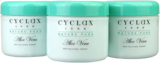 Cyclax Aloe Vera Body Cream 300ml - 3 Pack for Dry Skin Relief