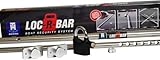 T-H Marine Loc-R-Bar Complete Alarm System – Adjustable Stainless Steel Boat Security Bar with Alarm Padlock and Mounting Brackets for Locking Deck Lockers and Rod Compartments