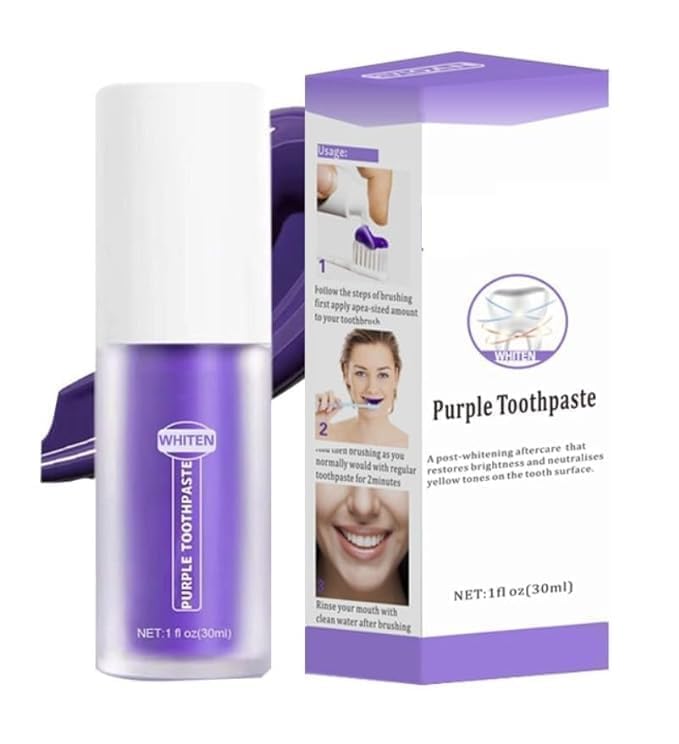 HiSmile V34 The Ultimate Purple Toothpaste for Instant Color Correction and Stain Removal, Unleashing Your Brightest Smile Yet with Fresher Breath. Say Goodbye to Yellow Stains (B0CY26QJNZ) Amazon Price History, Amazon Price Tracker