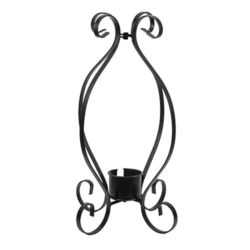 Echo Valley 9136 Cornucopia Folding Globe Stand, Black