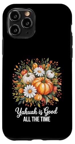 秋の花 パンプキン ヤフア Is Good All Time スマホケース iPhone 11 Pro 用