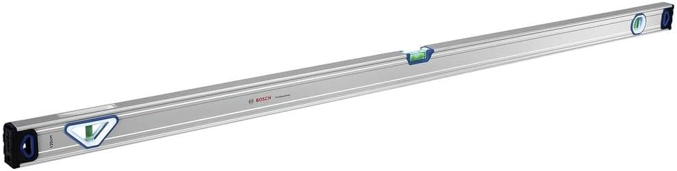 Bosch Professional Water scale 120 cm aluminum body, sturdy end caps