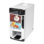 QJRGUY Smart Coin-Operated Automatic Commercial Instant Hot and Cold Coffee Milk Tea Juice Beverage Machine