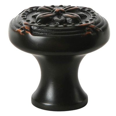 Ribbon and Reed Mushroom Knob Size: 1.25