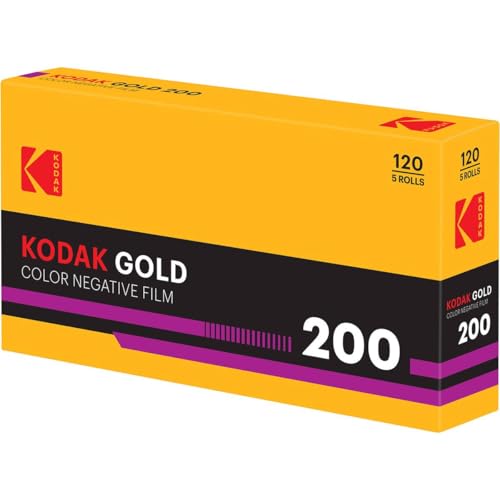Gold 200 Color 120 Negative Roll Film 5-Pack