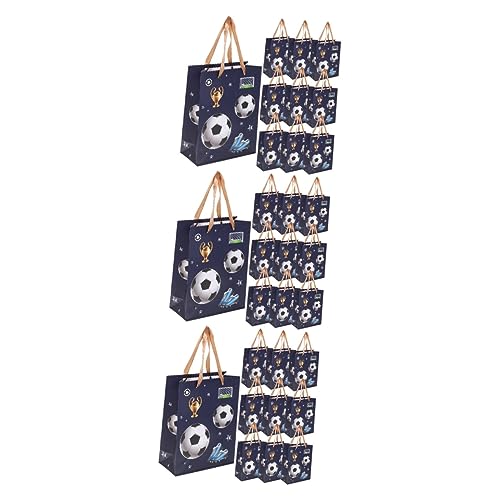 Cabilock 3 Juegos Bolsa De Bocadillos De Fútbol Paleta Plato Porta Anillo Piscina Neceser De Viaje Transparente Dulce Pelota Juguetes Taza De Café Helado Juego Mini Taza Papel 12 Uds * 3