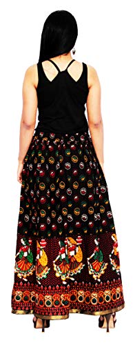 Image of Premium Polyester Long Skirt for Women, Free Size