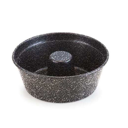 Forma Assadeira Redonda Antiaderente Para Bolo/Pudim/Doces com Tubo 20cm