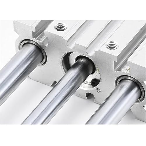 Vérin de guidage MGPM16 résistant aux charges latérales pour machine compacte