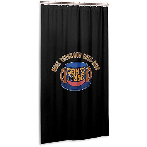 JobFine Shower Curtain Cortina De Ducha De 36X72Pulgadas-Gov 'T Mula Cortina De Ducha De Tela O Líneas Tamaño De La Cabina De Baño Lavable SPA Cortinas De Baño con Ganchos