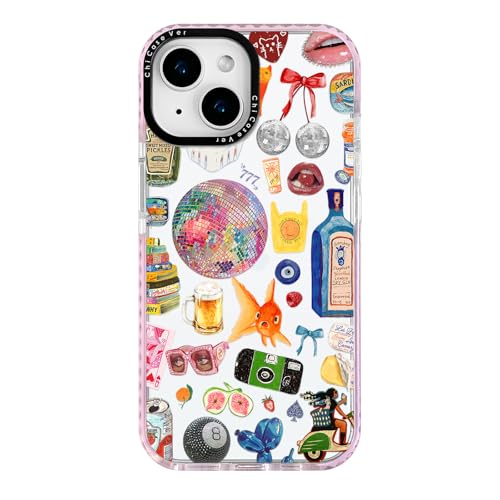 Coque iPhone 13 amusante style Y2K pour protéger votre téléphone en soirée