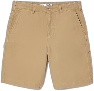 Men's Essential Slim Fit Canvas Shorts