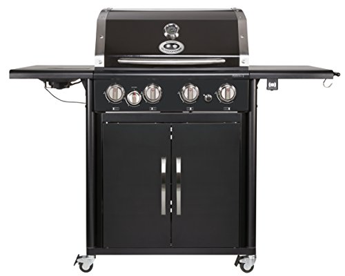 Preisvergleich Produktbild Outdoorchef PERTH 4G + schwarz BBQ Gasgrill Grillstation, 4 Brenner, 18.131.29