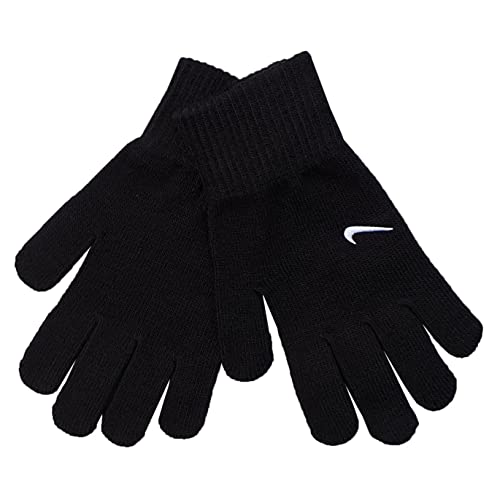 Nike Youth Knit Swoosh Training Gloves 2.0 Black | White Small/Medium3