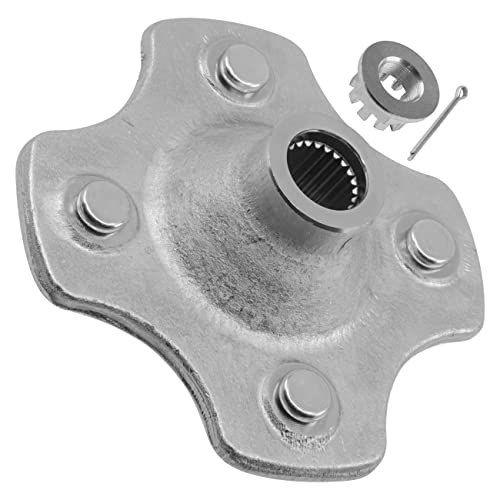 Caltric Rear Axle Wheel Hub With Nut Compatible With Honda Rancher 420 4X4 Trx420Fe Trx420Fm Trx420Te Trx420Tm Trx420Fp 2007-2013 | Recon 250 2X4 Trx250 Trxte Trx250Tm Trx250Te1 Trx420Tm1 197-2023 #TOP4