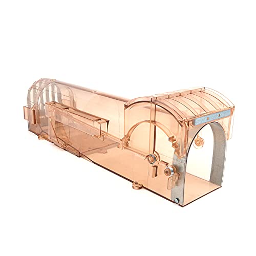 Shiwaki Trappola per Topi Umana,Trappola per Topi e roditori ingrandita da 32 cm,No Kill The Mice - Marrone