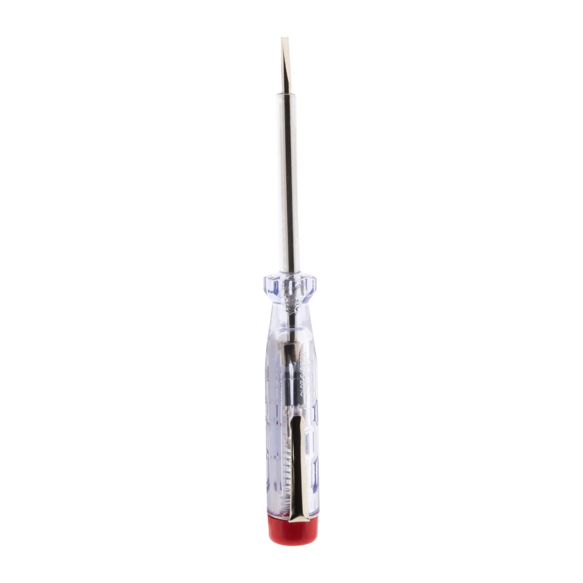 Zenitech - Śrubokręt Próbnik Napięcia 250V 50Hz - Płaska Szerokość 3 mm - Długość 140 mm - Z Wskaźnikiem Świetlnym - Idealny do Wykrywania Napięcia - Praktyczny - Żółty