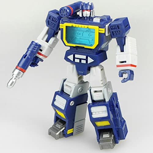 G1 Animated Transformer Soundwave Carrying Laserbeak Decepticons Small Scale Deformation Recorder Model Robot Toy Ko Version Action Figure #TOP2