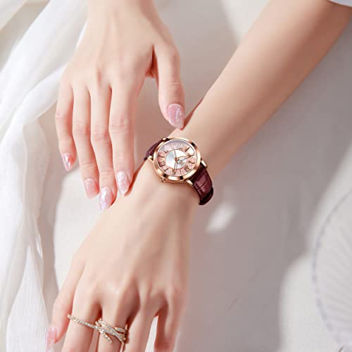 OLEVS Women's Quartz Watch and Bracelet Gift Set #TOP25