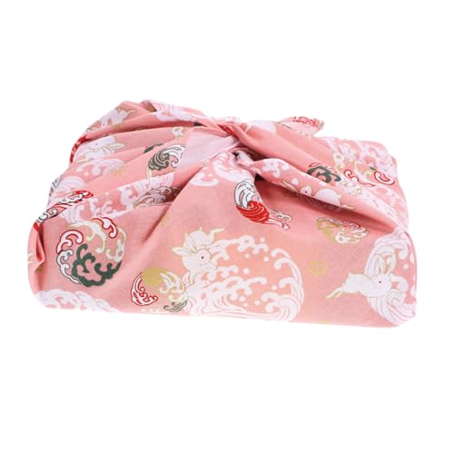 CLISPEED Paño de Algodón Japonés para Envolver Fiambreras y Regalos Resistente y Decorativo para Cultura Nipona
