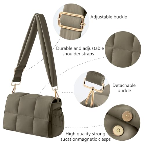 Bolso Mujer FS Fashion Crossbody Acolchado Ligero miniatura 4