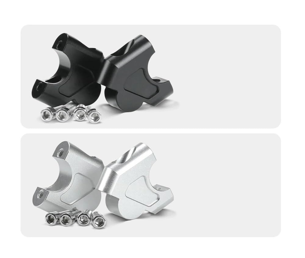 Motocicleta Abrazadera Elevadora Manillar Elevador De Manillar De Motocicleta para CB650R 2019-2024 2025, Accesorios, Abrazaderas De Montaje De Manillar, Adaptador, Abrazadera Elevadora De Manillar