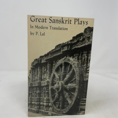 Great Sanskrit Plays in Modern Translation