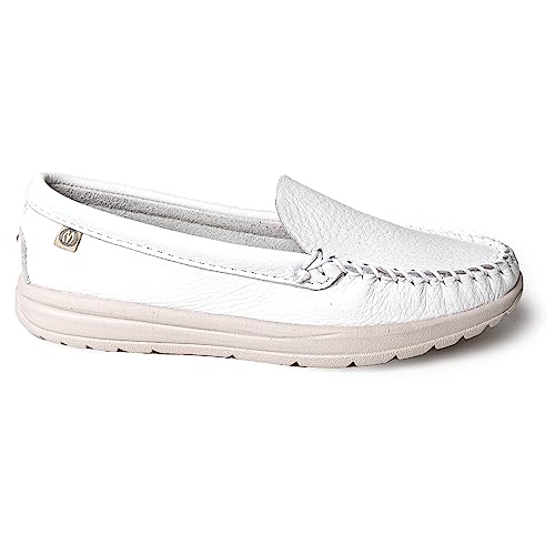 Minnetonka Women's Discover Deerskin3