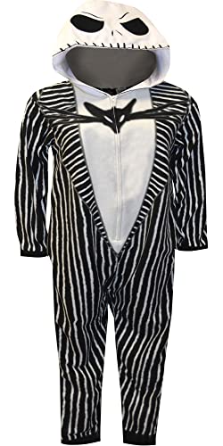 Briefly Stated Mens Nightmare Before Christmas Jack Skellington Onesie Pajama