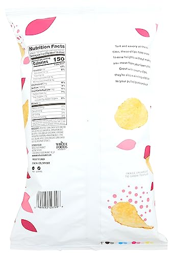 365 By Whole Foods Market, Potato Chips Kettle Himalayan Salt Apple Cider Vinegar, 10 Ounce #TOP1