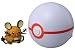 Takaratomy pokemon Monster Collection Figure B-05 Mon-Colle Premiere Ball &Dedenne