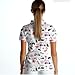 Womens Golf Shirt Short Sleeve Flamingo Shirts for Women Tennis Outfit