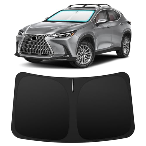 Image of INSAUTO Custom Fit Windshield Sun Shade for Lexus NX 2022-2026