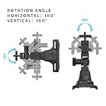 Camojojo-Trail-Cameras-Mounting-Bracket-with-14-20-Threaded-Insert-360Rotating-Adjustable-Holder-for-Outdoor-Hunting-Gear-Accessory-Game-Camera-Holder-Monitor-Stand-Hunting-Camera-Kit