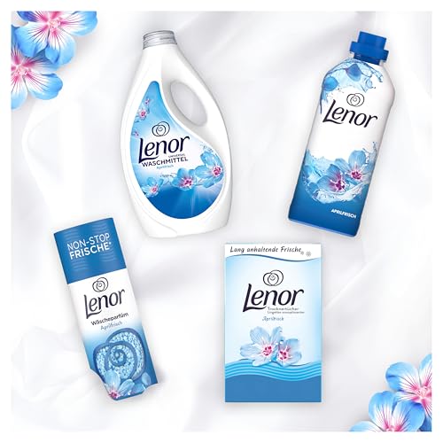 Lenor Trocknertücher, 34 Stück, Aprilfrisch – knitterfreie & frische Wäsche, Lenor Apriflrisch mit Frühlingsblumenduft